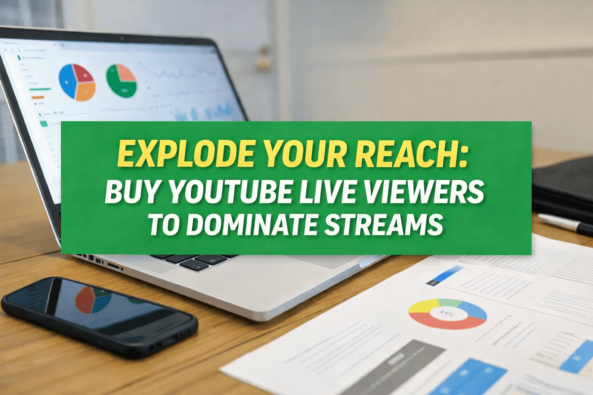 Buy YouTube Live Viewers to Dominate Streams