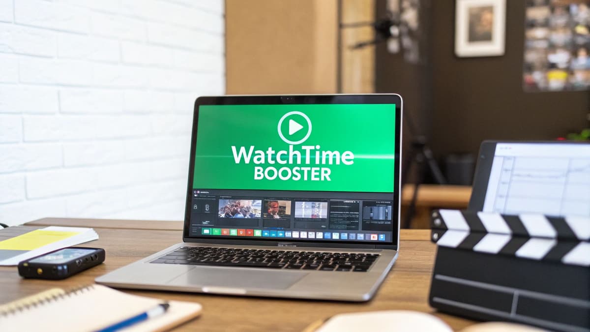 YouTube watchtime increaser: Quick tactics to boost viewer retention YouTube watchtime increaser: Quick tactics to boost viewer retention