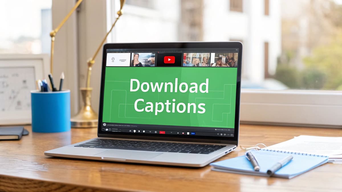 Download Captions from YouTube Video A Practical Guide Download Captions from YouTube Video A Practical Guide