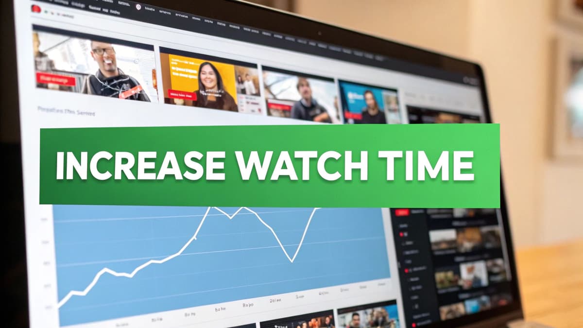 A Guide to a Lasting YouTube Watch Time Increase A Guide to a Lasting YouTube Watch Time Increase