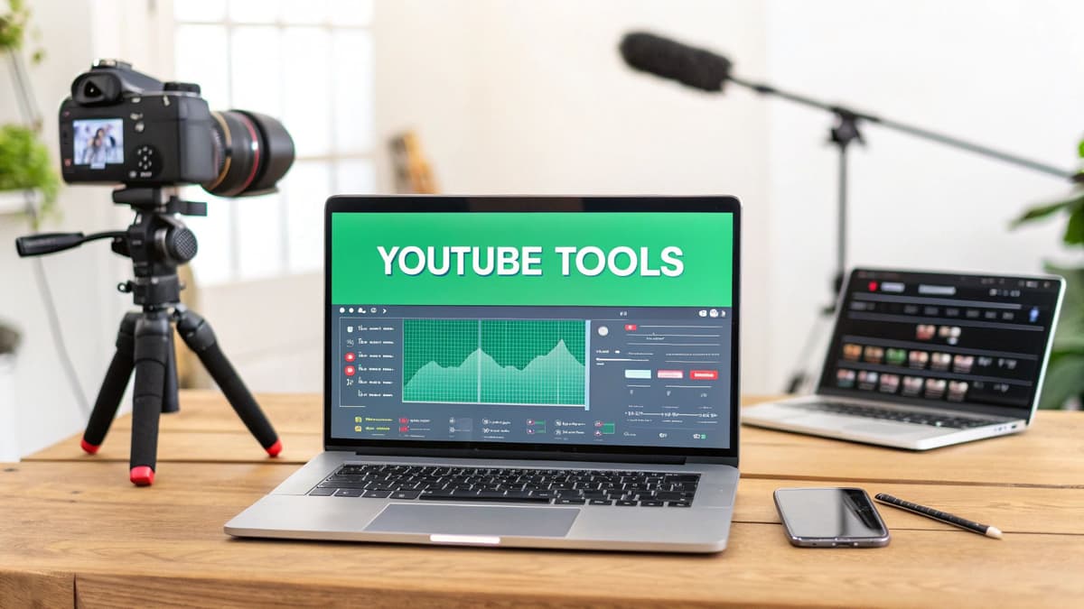 Top 12 YouTube Tools for Creators to Grow Faster in 2025 Top 12 YouTube Tools for Creators to Grow Faster in 2025