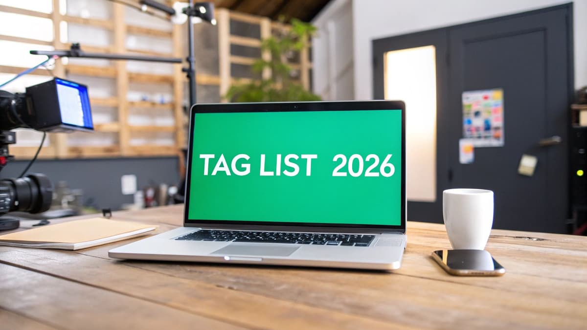 The Ultimate Tag List for YouTube: 8 Niche Examples for 2026 The Ultimate Tag List for YouTube: 8 Niche Examples for 2026