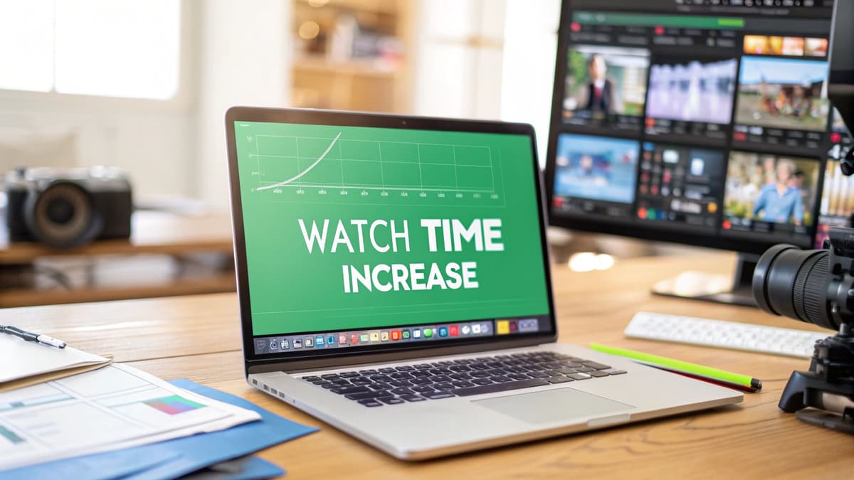 Watch Time Increase: Master the watch time increase tactics to boost retention Watch Time Increase: Master the watch time increase tactics to boost retention