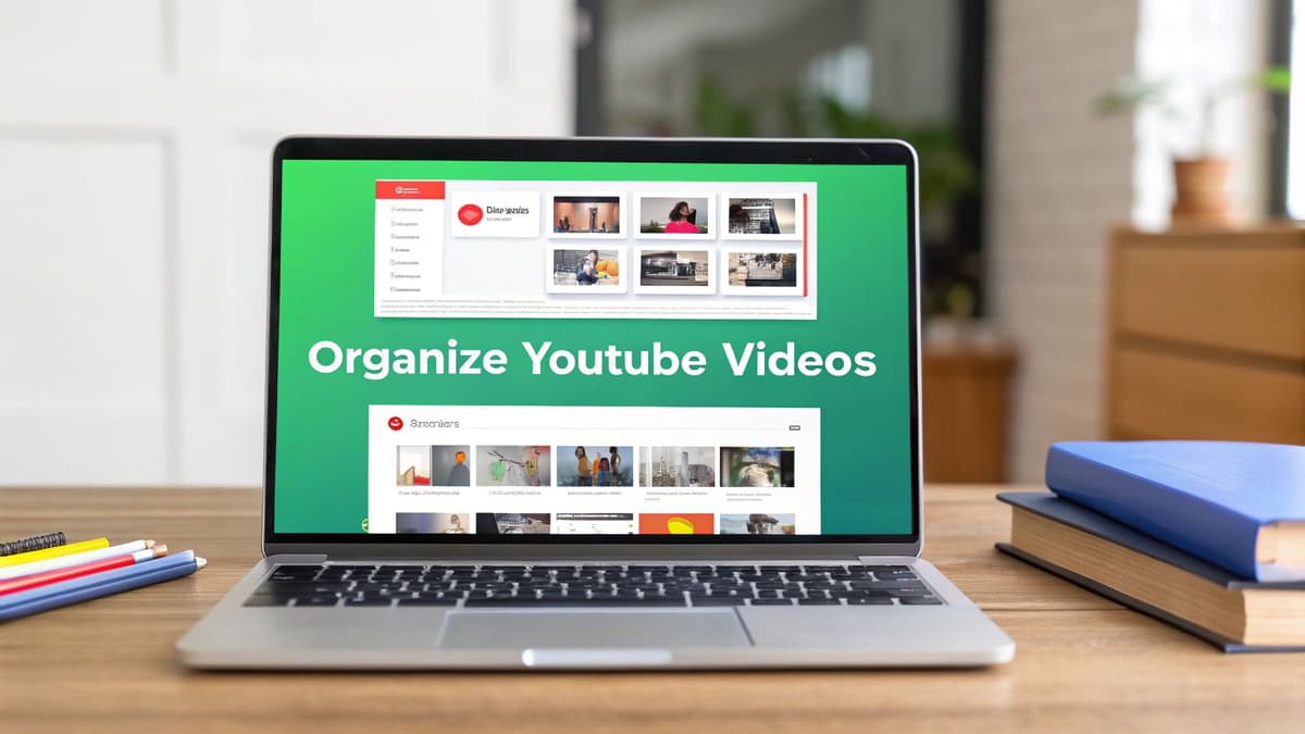 Organize YouTube Videos for Sustainable Growth Organize YouTube Videos for Sustainable Growth