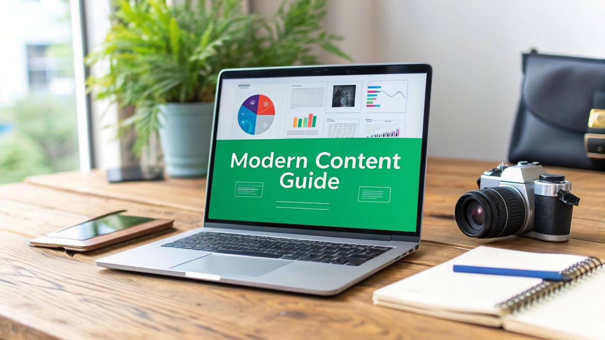 A Modern Content Marketing Strategy Guide A Modern Content Marketing Strategy Guide
