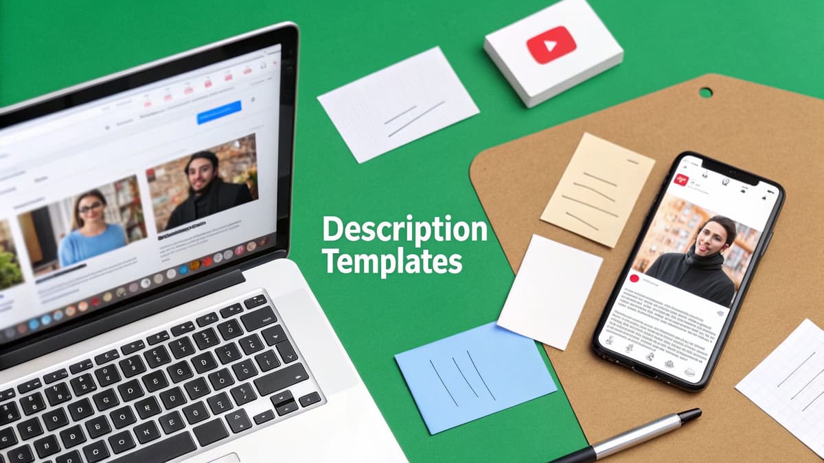 6 YouTube Description Templates That Actually Work (2025) 6 YouTube Description Templates That Actually Work (2025)