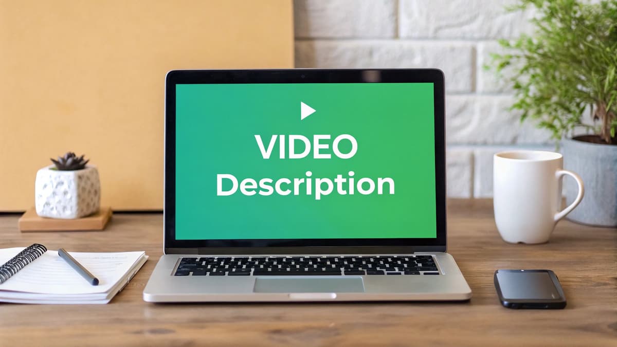 Crafting the Perfect Video Description for YouTube Crafting the Perfect Video Description for YouTube