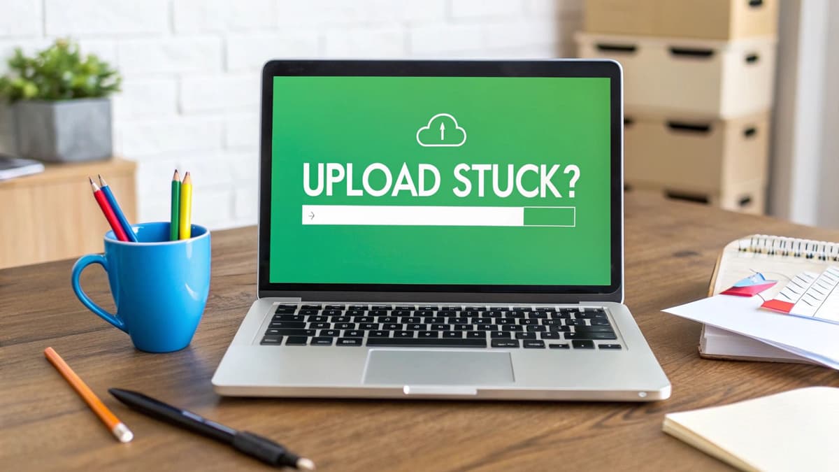 How to Fix a YouTube Upload Stuck Quickly & Effectively How to Fix a YouTube Upload Stuck Quickly & Effectively