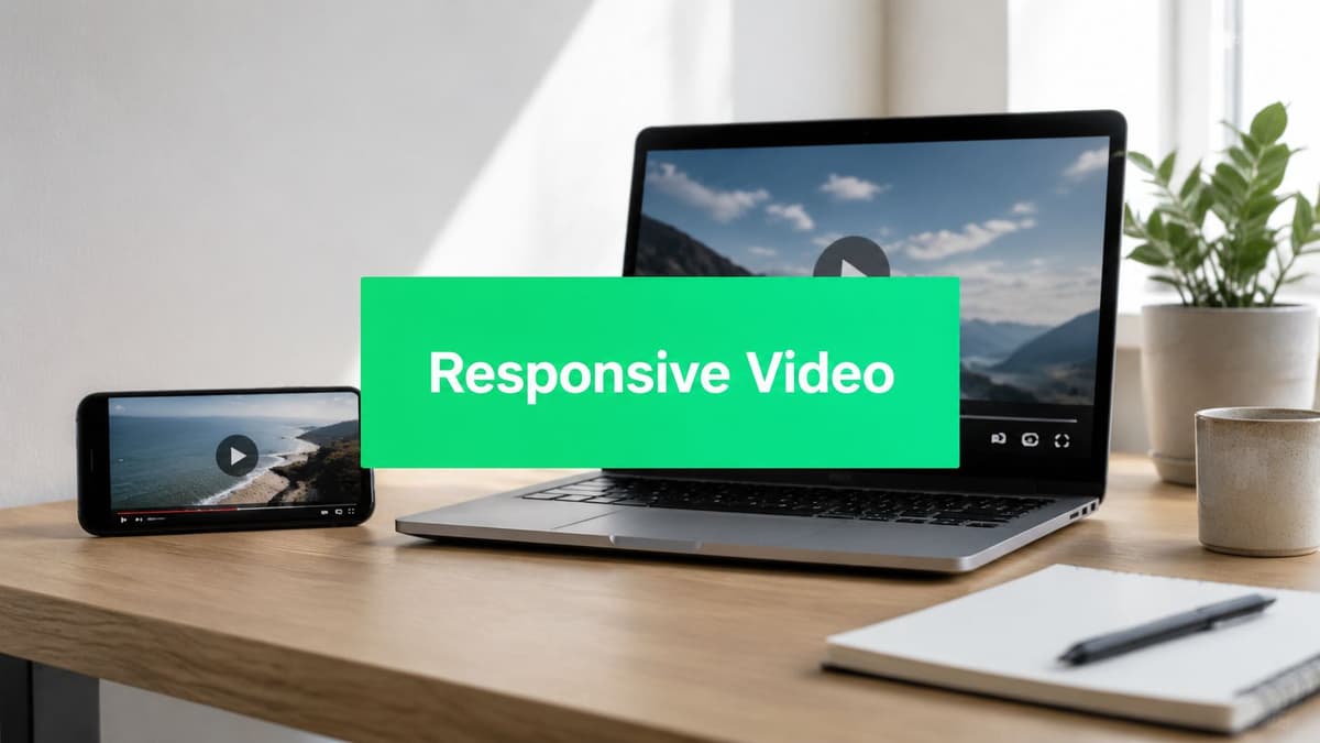 Master Responsive Design Video: Fluid Media for All Devices Master Responsive Design Video: Fluid Media for All Devices