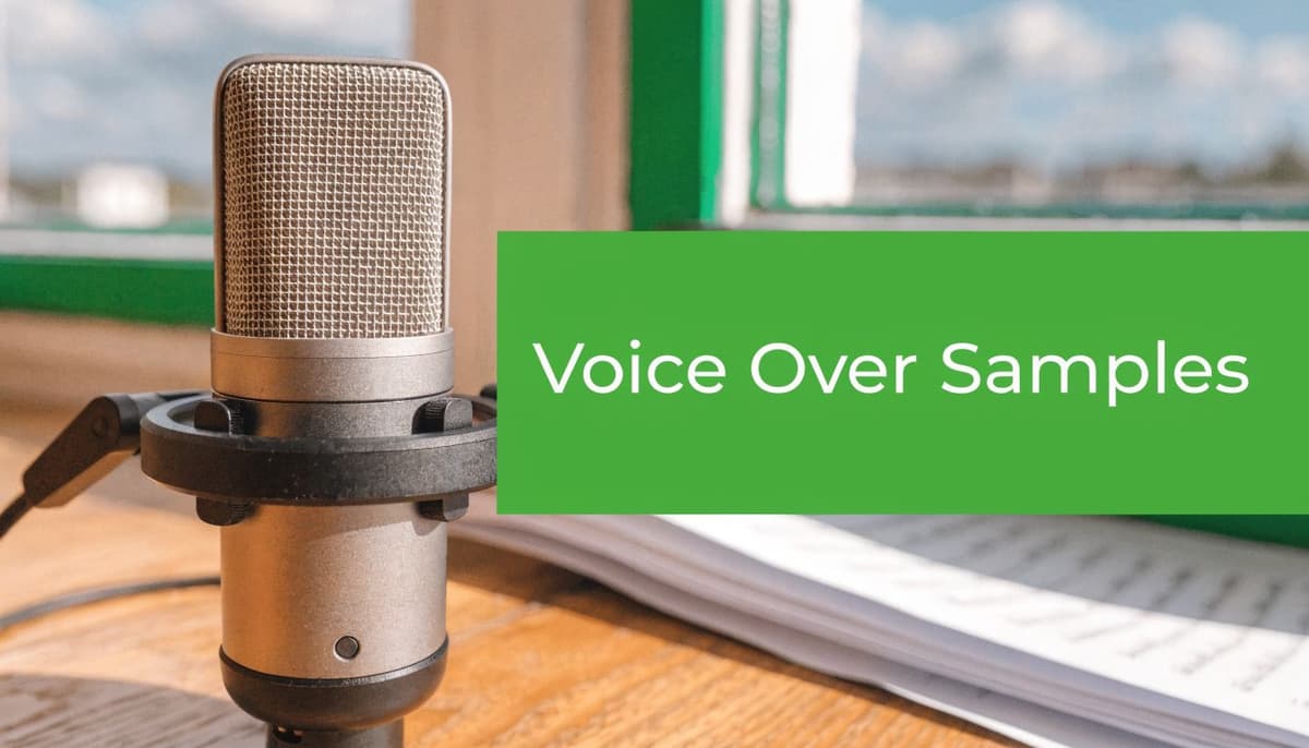 8 Essential Voice Over Script Sample Formats for 2026 8 Essential Voice Over Script Sample Formats for 2026