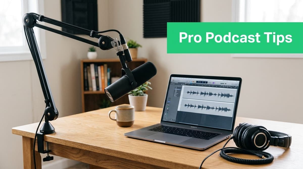 8 Pro Podcast Production Tips for Busy Creators 8 Pro Podcast Production Tips for Busy Creators