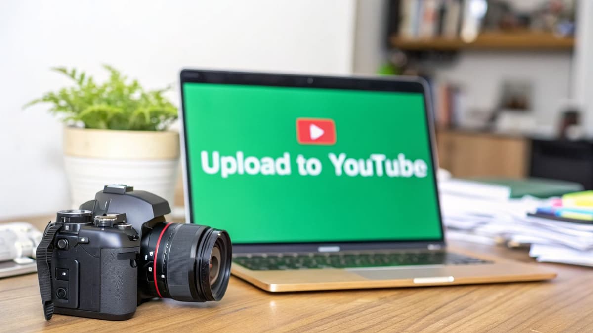How to Upload a Video to YouTube A Creator's Guide How to Upload a Video to YouTube A Creator's Guide