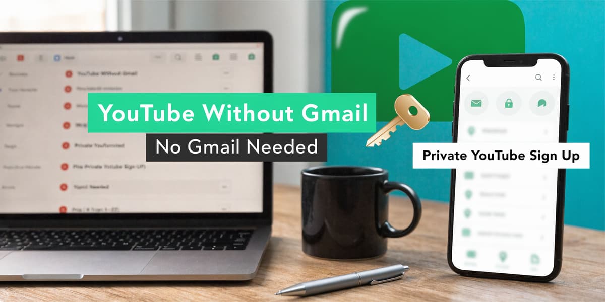 Create YouTube Account Without Gmail: Private & Easy (2026) Create YouTube Account Without Gmail: Private & Easy (2026)