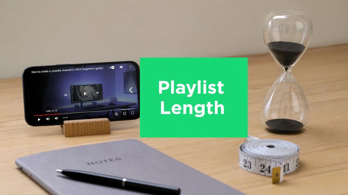 YouTube Playlist Length: SEO & Retention Tips for 2026 YouTube Playlist Length: SEO & Retention Tips for 2026