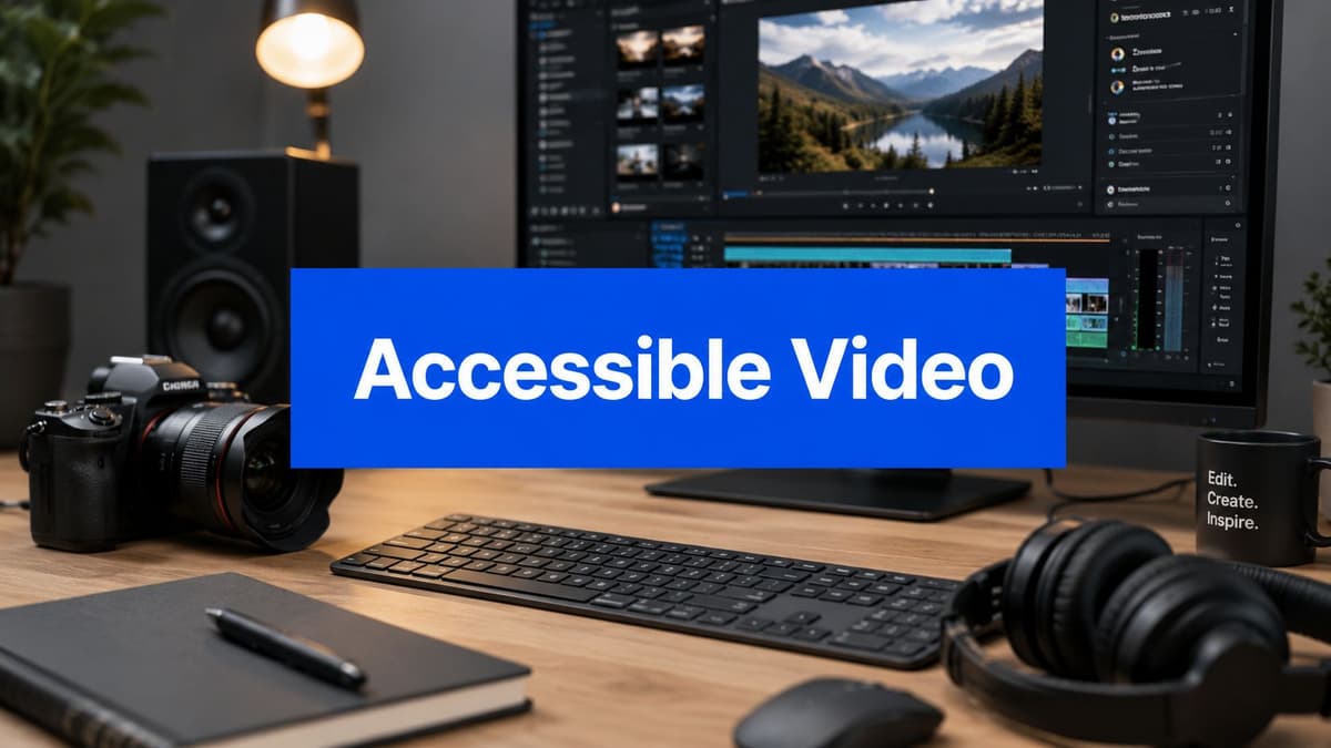 Video Accessibility Guidelines: A Creator's 2026 Guide Video Accessibility Guidelines: A Creator's 2026 Guide