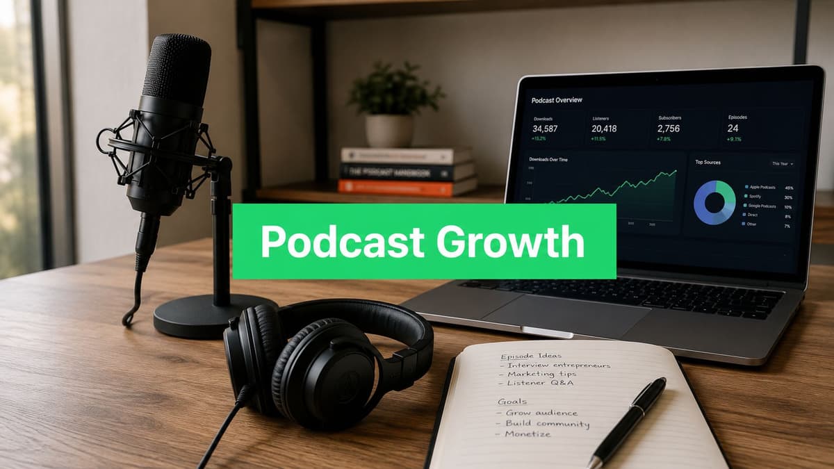 Podcast Audience Growth: The 2026 Tactical Blueprint Podcast Audience Growth: The 2026 Tactical Blueprint