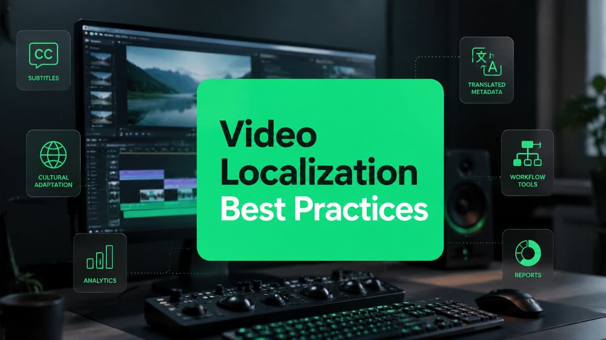 Video Localization Best Practices: 10 Steps for Growth Video Localization Best Practices: 10 Steps for Growth