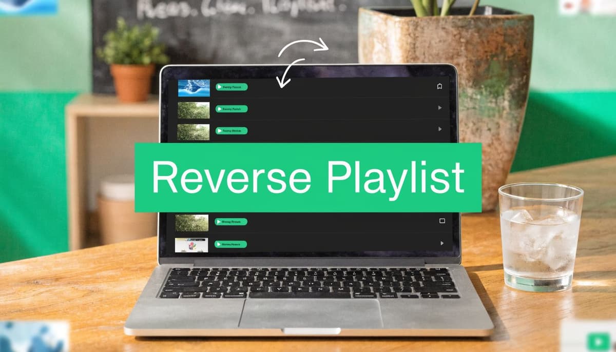 Youtube Reverse Playlist: How To Reorder Videos Youtube Reverse Playlist: How To Reorder Videos