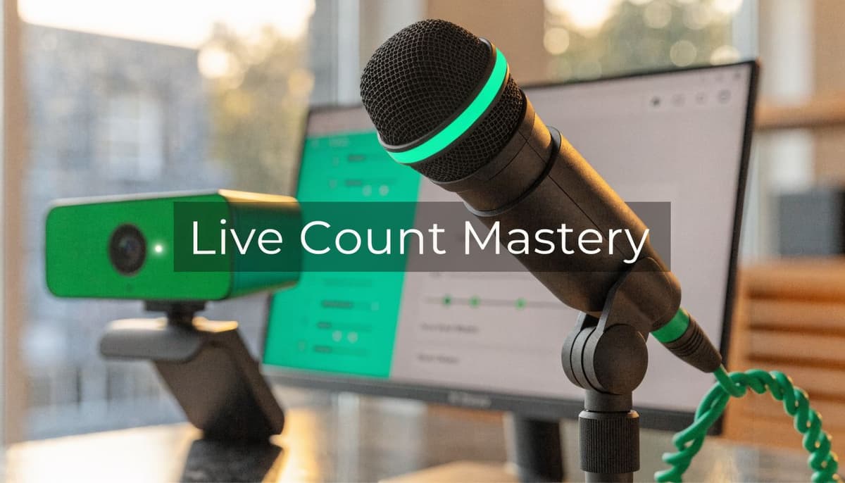 Master YouTube Live Count for Channel Growth Master YouTube Live Count for Channel Growth