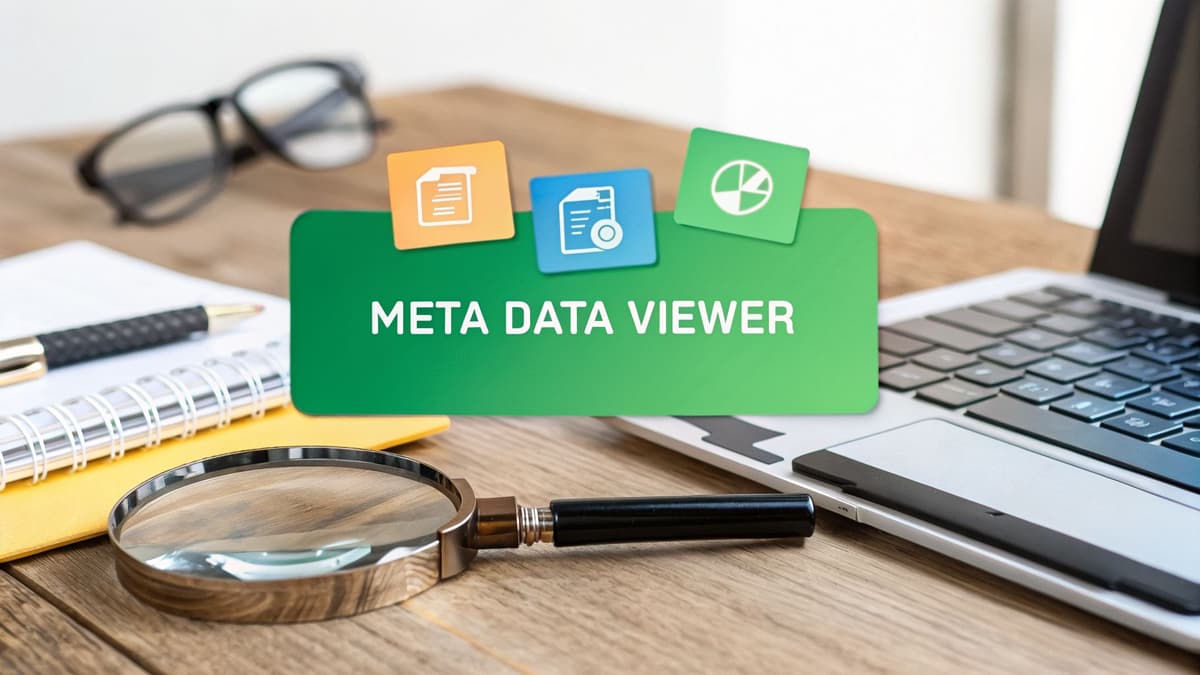 Your Guide to Using a Meta Data Viewer in 2026 Your Guide to Using a Meta Data Viewer in 2026