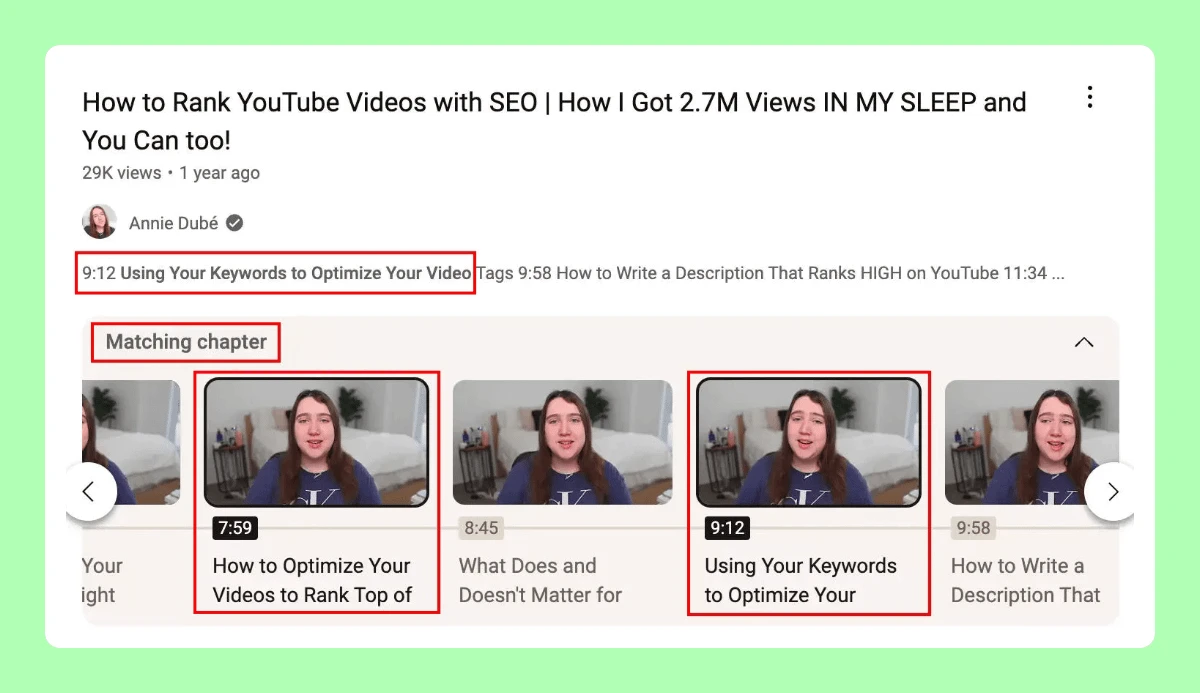 YouTube SEO
